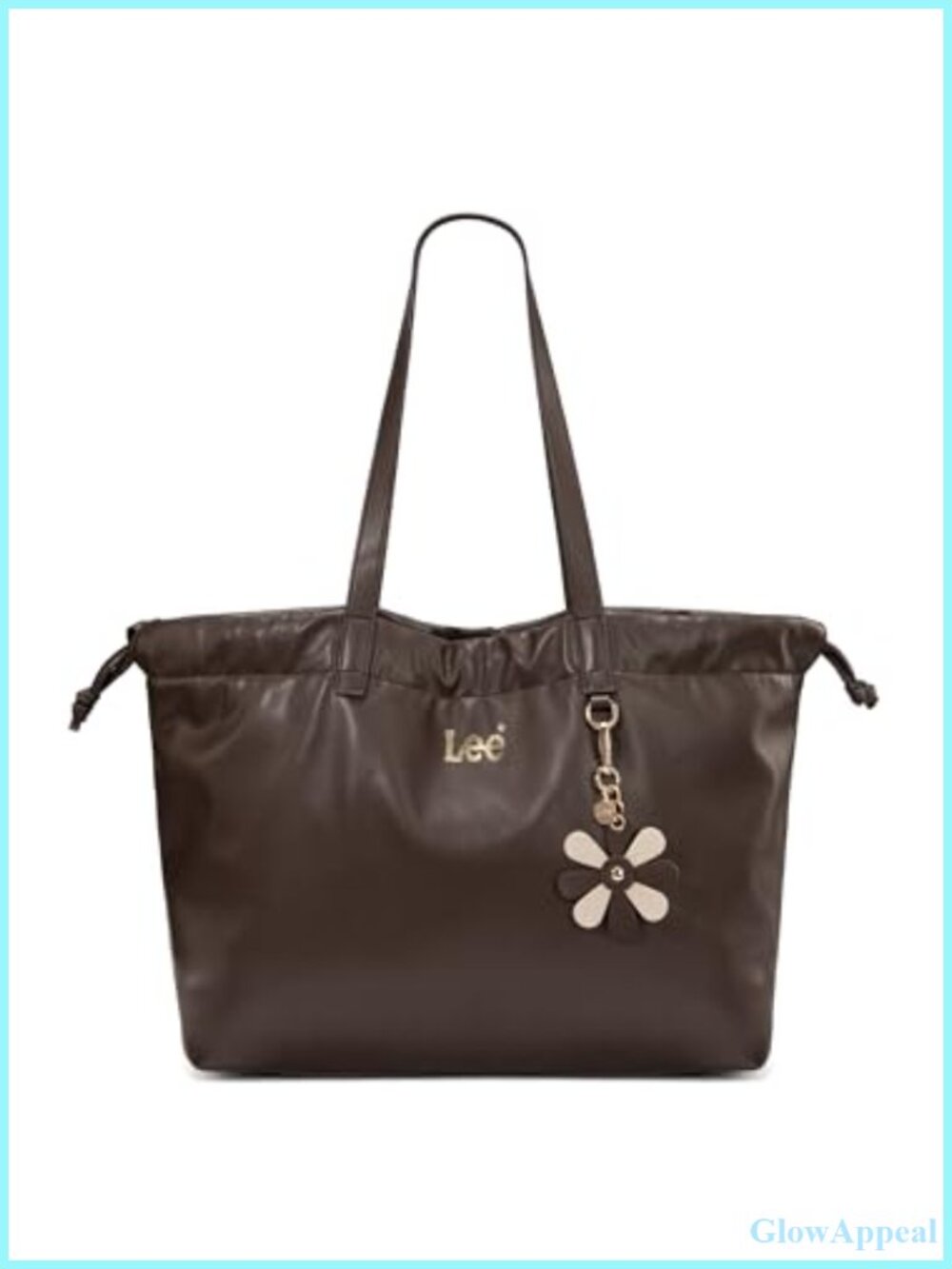 Vegan Leather Tote Bag for Women Large Capacity Shoulder Bag